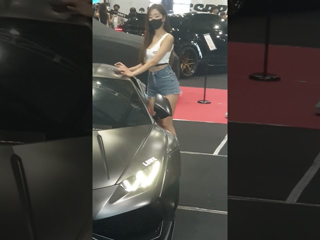 Auto Show Racing Girl Promotional Models Shooting Site