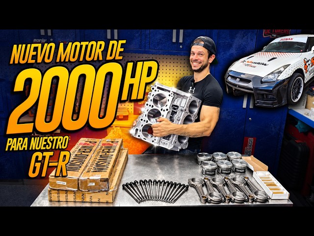 2000 HP ENGINE FOR OUR GT-R - The heart of the CHEAPEST Nissan GT-R in LATIN AMERICA