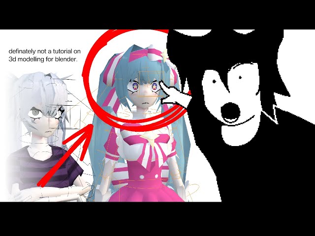 make 3D characters like uhh… me? - blender character modelling