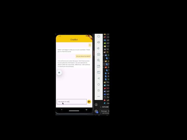 Flutter Chatbot App - Gemini 3 Flash API Integration