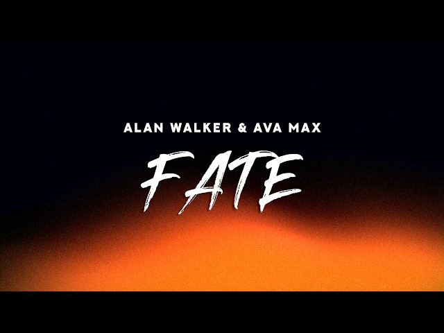 Alan Walker & Ava Max - FATE (Lyrics)