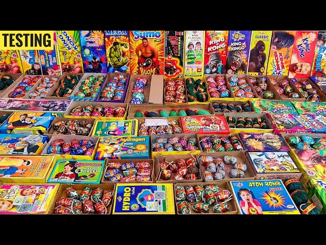 TESTING 30 TYPES OF SUTLI CRACKERS | DIWALI KE PATAKHE | CRACKERS VIDEO | CRACKERS TESTING | PATAKHE
