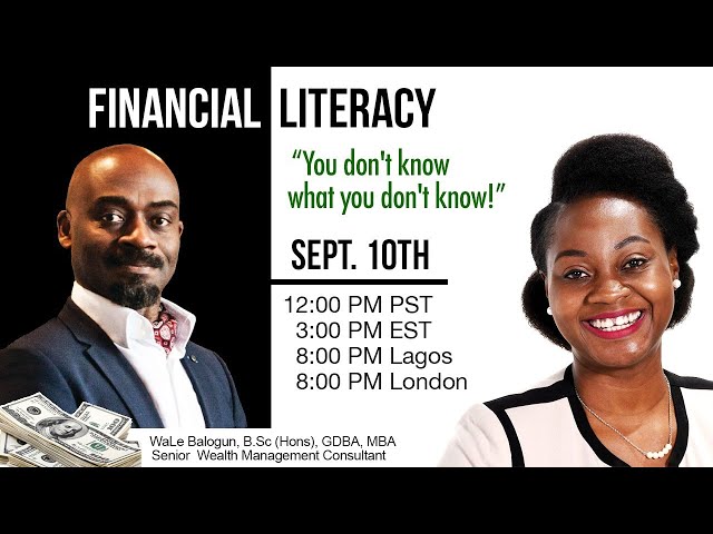 How To Become Financially Free & Secure Your Children's Future - With Wale Balogun