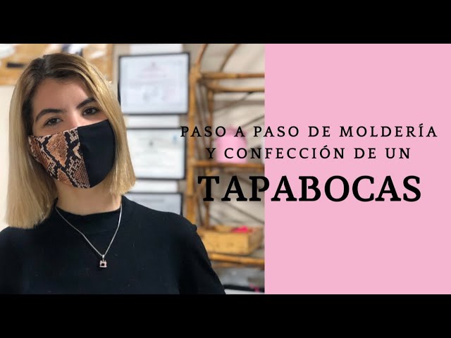How to make a FACE MASK / step-by-step with patterns and sewing
