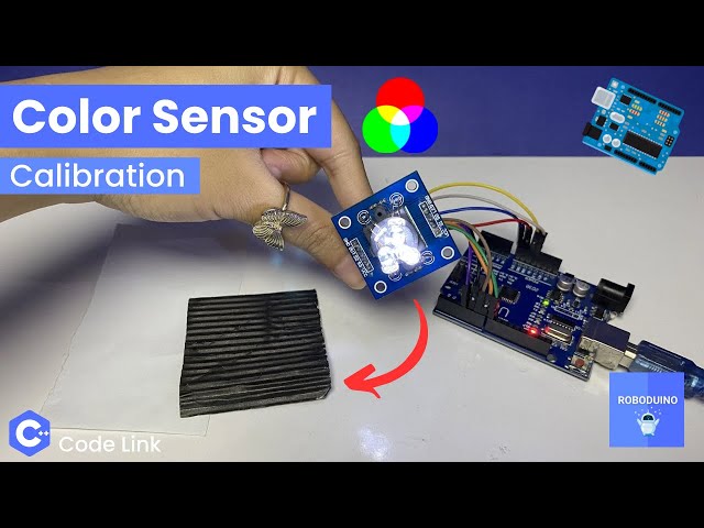 Color Sensor Calibration with Arduino UNO 🟥🟩🟦 Find Min & Max RGB Values
