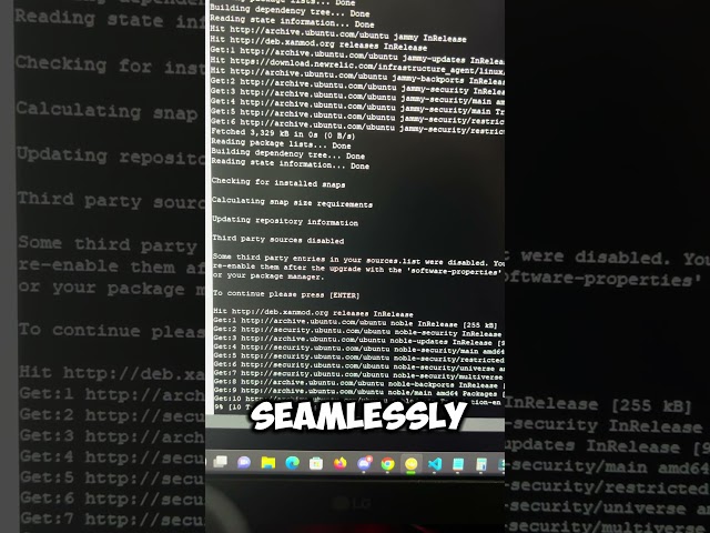 We're upgrading to Ubuntu's newest version, Noble, to enhance our server performance.  #hardware