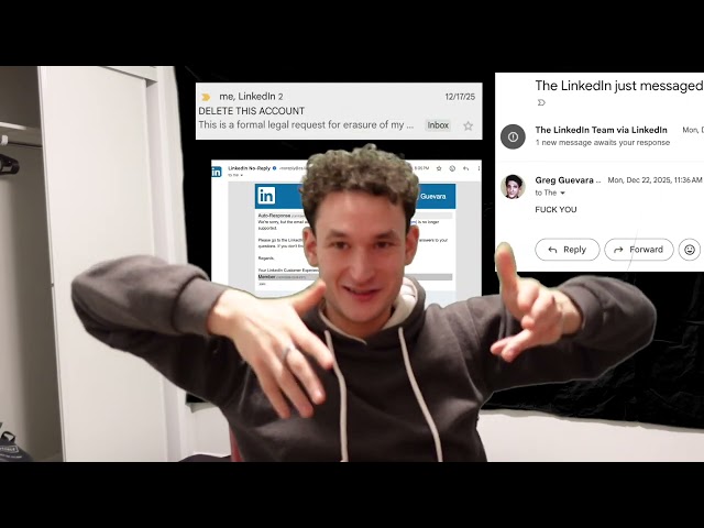 trying to delete my linkedin for six years