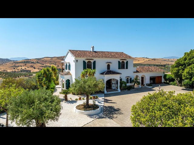 Walkthrough Property Tour Gorgeous Finca w/ Olive Grove near Casarabonela, Andalusia, Southern Spain