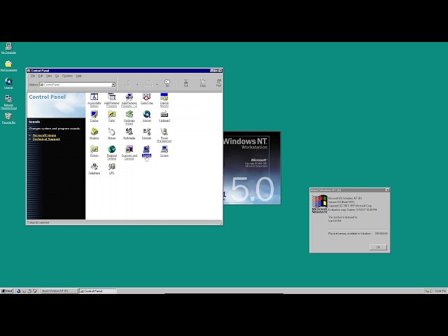 Windows 2000 Build 1691 Workstation on VirtualBox