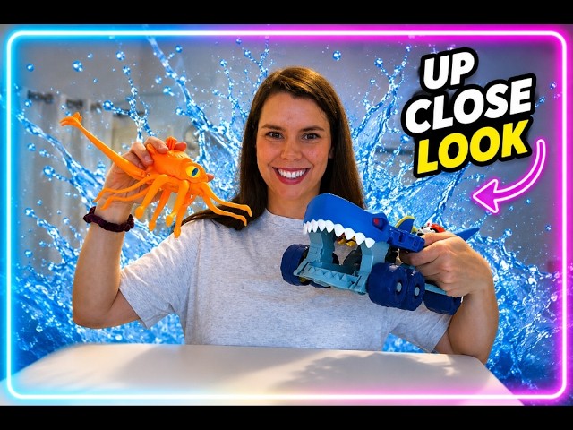 Monster Jam Mini Jams Squid Takedown Unboxing and Overview!