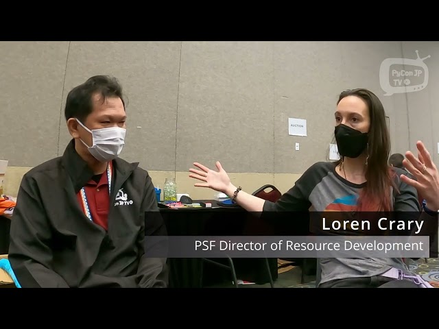 PyCon US 2022 report PSFインタビュー --PyCon JP TV--