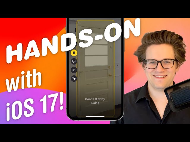 Hands-on with New iOS 17 Accessibility Features