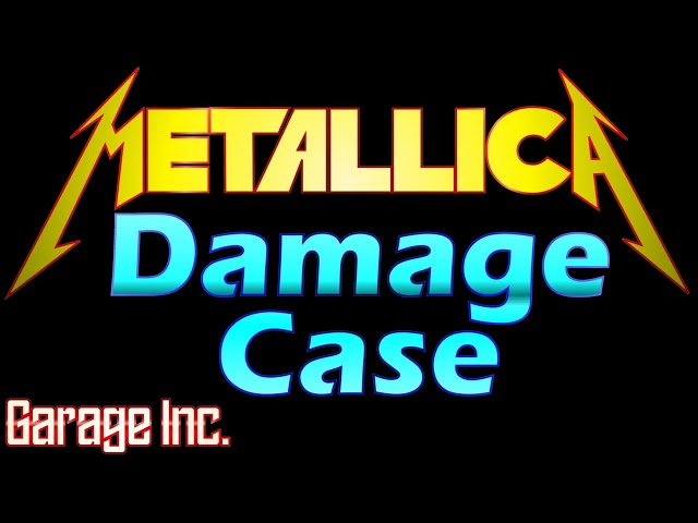 METALLICA - Damage Case #metallica #music #metal #motörhead #ulrich #hetfield #garage #inc #live #us