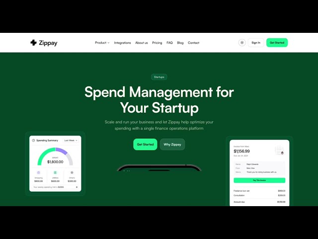Zippay Template Walkthrough — Shadcn UI + Tailwind