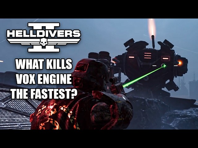 How to easily kill the Vox Engine - Helldivers 2 Guide