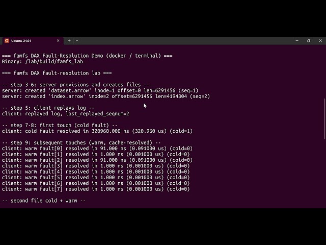 Famfs Update: Navigating DAX Subsystem Challenges for Fabric-Attached Memory