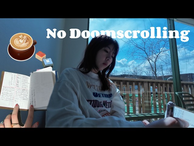 A language learning system to replace doomscrolling
