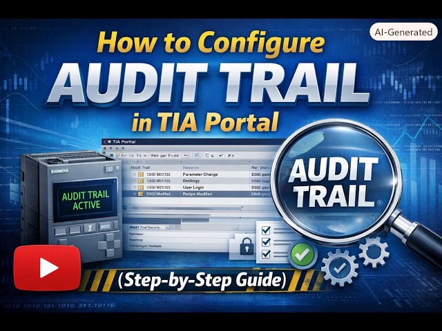 How to Configure Audit Trail in TIA Portal (Step-by-Step Guide)