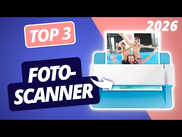 The Best PHOTO SCANNER 2026 | TOP 3 Photo Scanners Compared