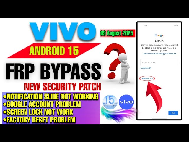 Finally Game Over | All Vivo Android 15 Frp Bypass Permanent Solution | Vivo T2 5g Frp Bypass |