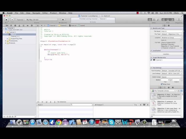 Objective-C Programming Tutorial 2- Understanding a Basic Program