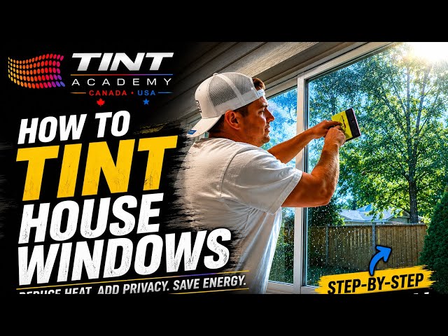 How to Install Residential Window Film | Professional Window Tinting Tutorial