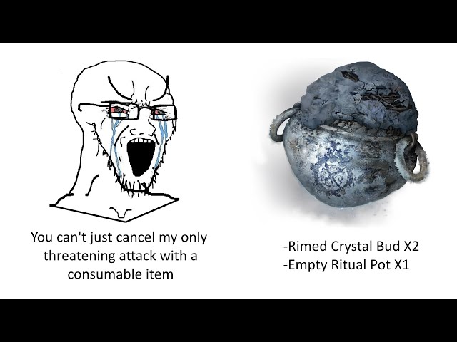 Caveman Beats Up Elden Ring Lady With Big Stick