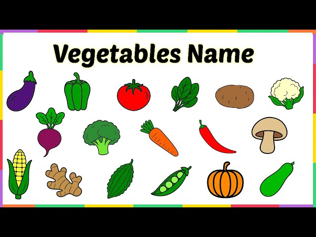 Vegetables Name | Colour Vegetables | Vegetable name | Vegetables name in english | #vegetables 