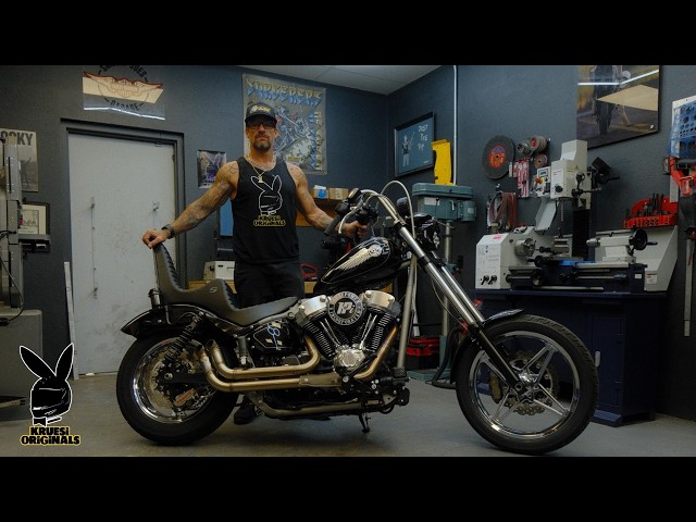 Custom M8 Harley Chopper Build Details | Ryan Kruesi