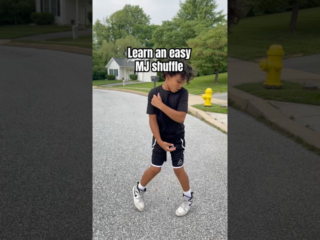 Learn an easy Michael Jackson shuffle in 30 seconds! #tutorials #dance #shuffle #michaeljackson