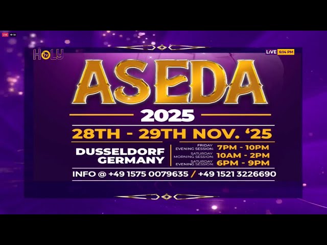 GERMANY (DUSSELDORF). ASEDA 2025  - DAY TWO EVENING SECESSION .