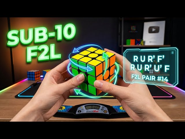 Top F2L Algorithms You MUST Know to Get Faster