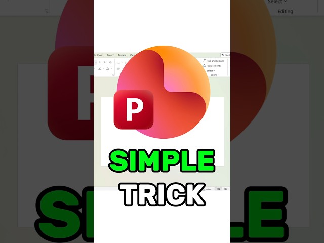 Simple PowerPoint Trick! #powerpoint #microsoftoffice #powerpointpresenation #tutorial #tips