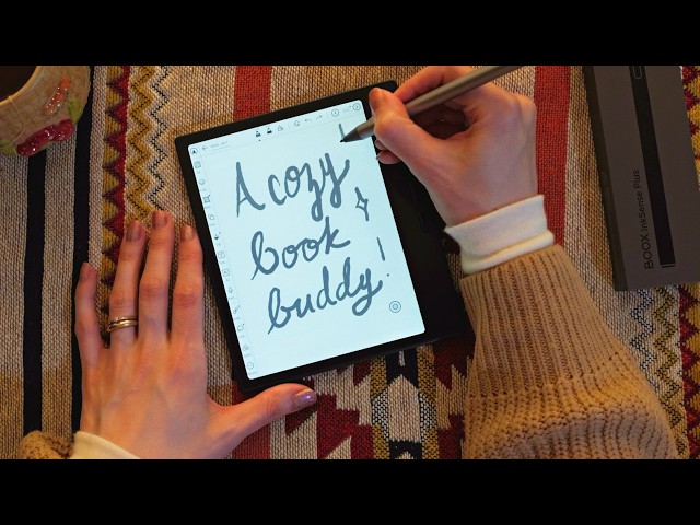 E-Reader Unboxing & Gift Wrapping (ASMR Whispered) 📱 Boox Go 7 BW