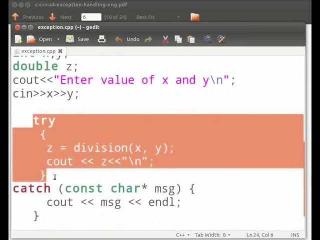 Exception Handling - Marathi