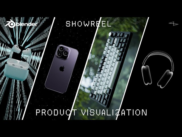 Product Visualization Showreel - Made in Blender