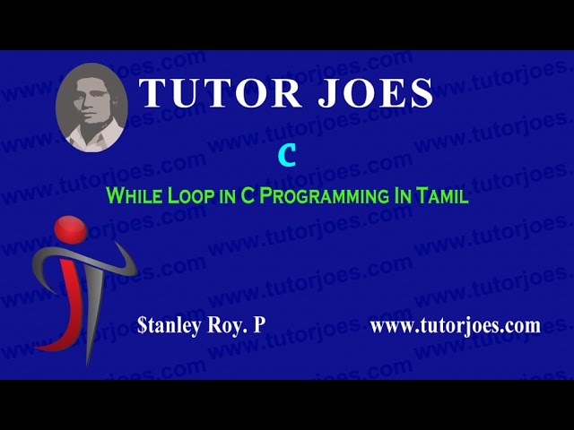while loop programin in tamil