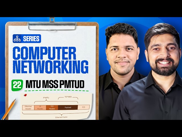 22 MTU MSS PMTUD in computer networks