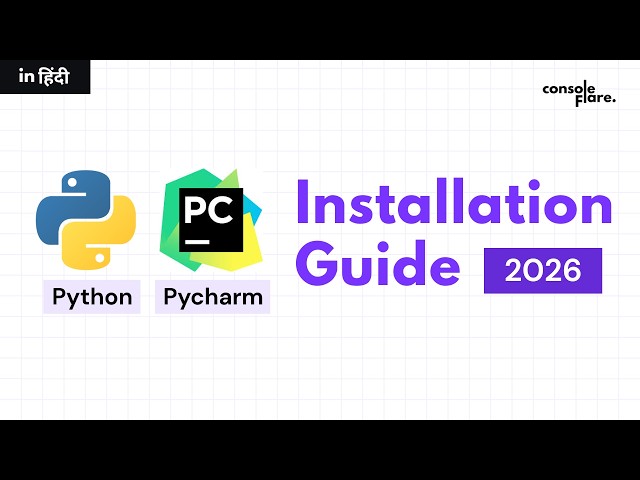 Python and Pycharm Installation | Environment Setup | Windows 7,10, 11 | 2026  #python #pycharm