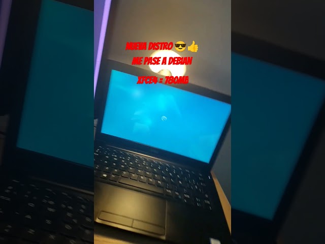 Instalo Debian 12 con xfce y me quedo con ella🌀#technology#linuxoperatingsystem #laptop#debian#xfce