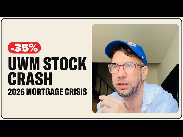 UWM Stock Crash: 2026 Mortgage Crisis Explained
