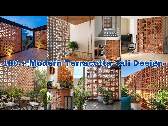 100 Creative Terracotta Jali Design Ideas for Home Interiors & Exteriors