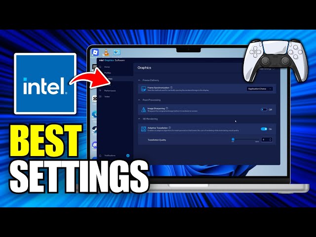 The BEST Settings For Gaming On Intel Graphics Card