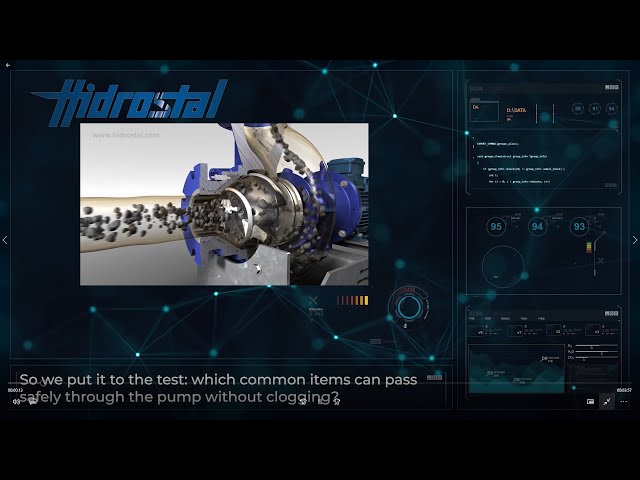 Hidrostal non clog pumping demonstration