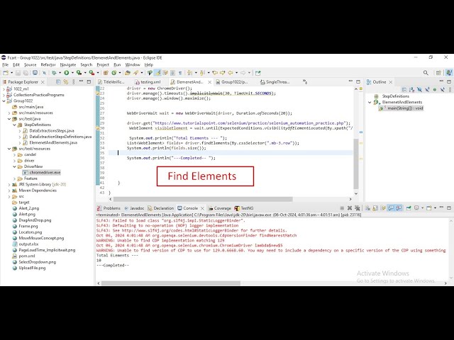getting zero elements || findElements ||  CSS Selector ( with Class Name )