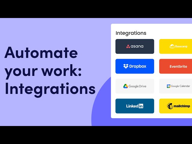 Automate your work: Integrations | monday.com tutorials