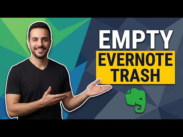 How To Empty Evernote Trash (Quick Cleanup Guide)