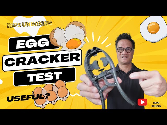 Testing Egg Cracker Worth Getting One or It's Easier Using The Old Fashion Way by HAND?