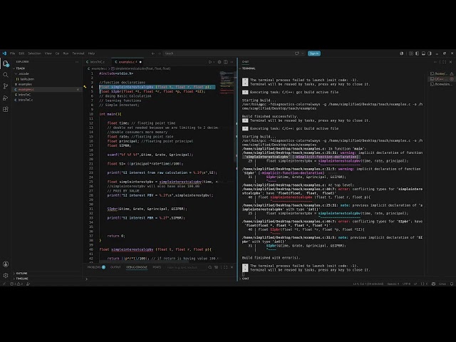 Basic Programs and Functions in C Programming | An Attempt to Teach Myself