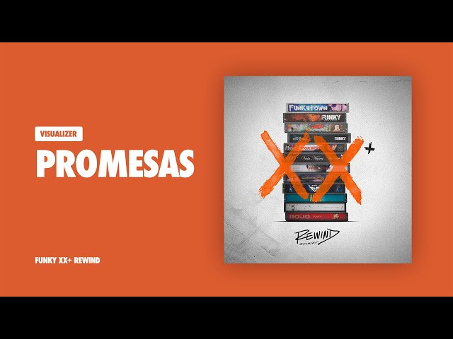 Promesas | Funky #Rewind (Visualizer)